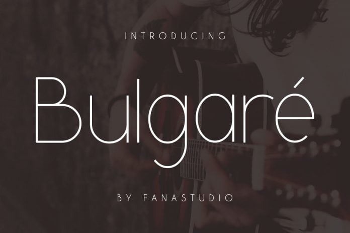 Bulgare Font