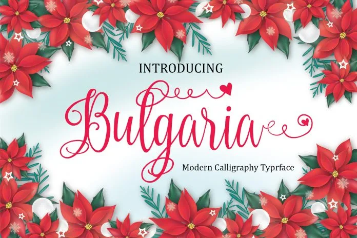 Bulgaria Script Font