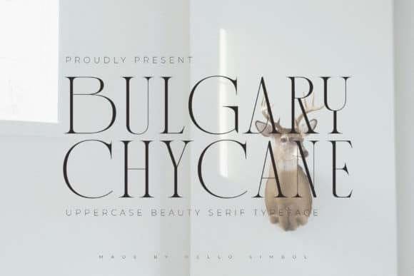Bulgary Chycane Font