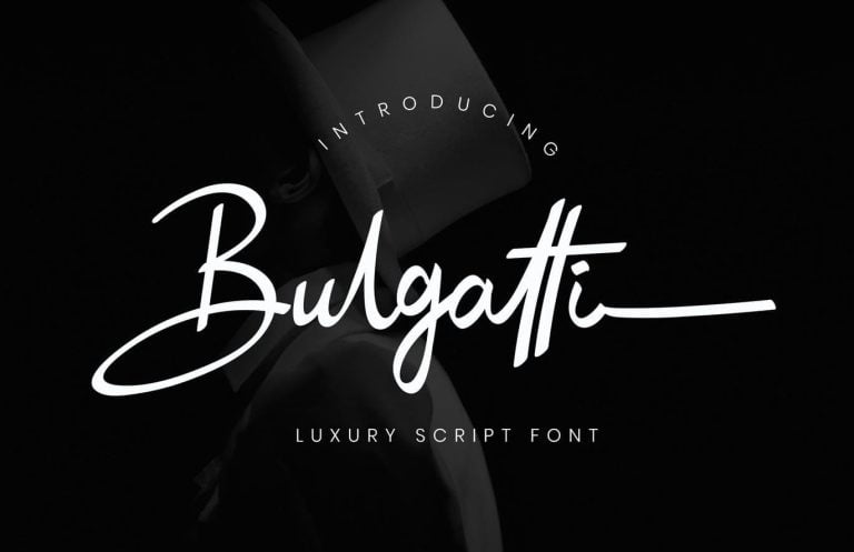 Bulgatti Luxury Script Font Free Download