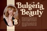 Bulgeria Font