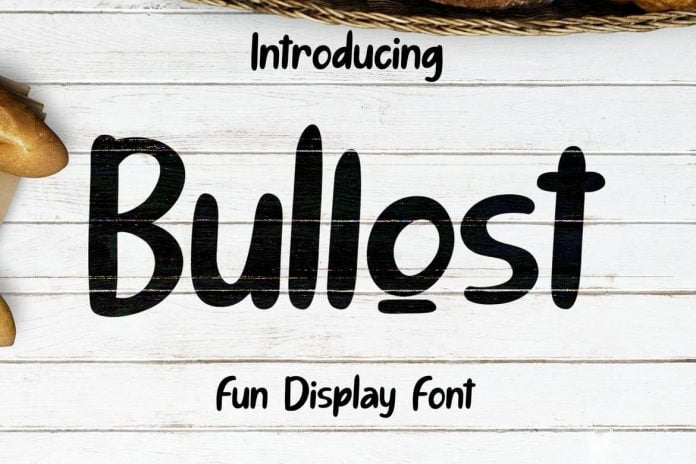 Bullost Fun Display Font