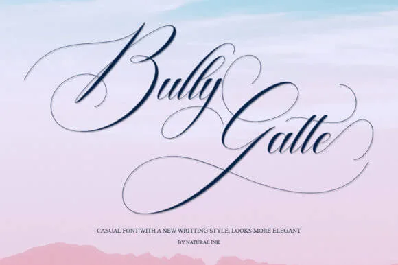 Bully Gatte Font