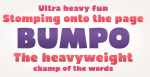 Bumpo Font
