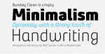 BundayClean Font Family