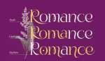 Bunga Romantic Font