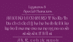 Bunga Romantic Font