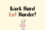 Bunny Carrot Font