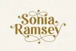 Burgundy Font