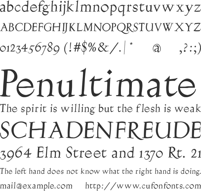 Burklein Family 2 Styles Font