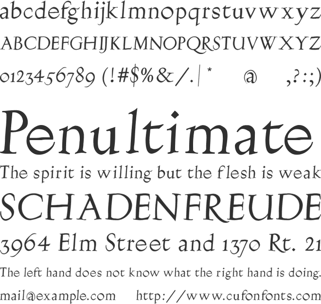 Burklein Family 2 Styles Font