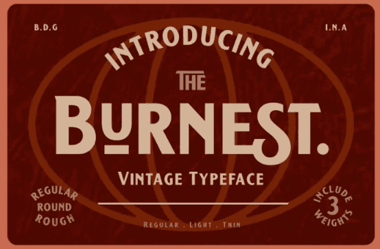 Burnest Font