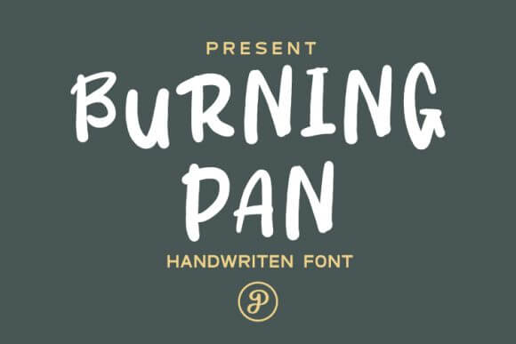 Burning Pan Font