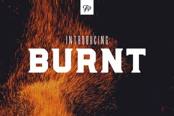 Burnt Font