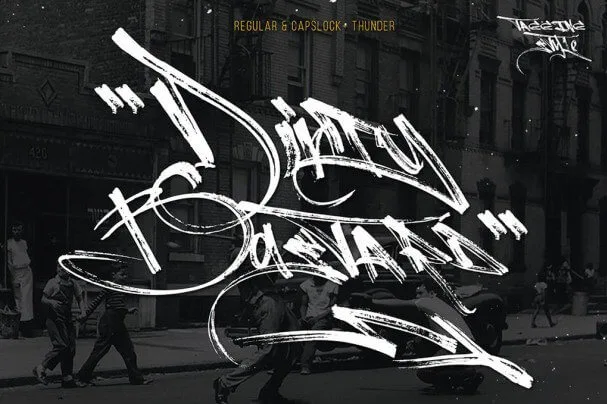 Burnts Marker Font
