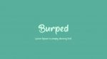 Burped Font