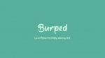 Burped Font