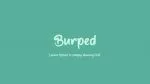Burped Font