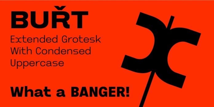 Burt / Buřt Font