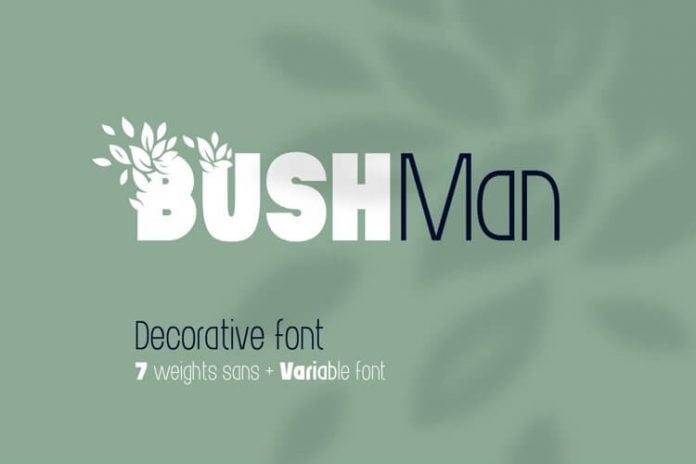 Bushman Font Set