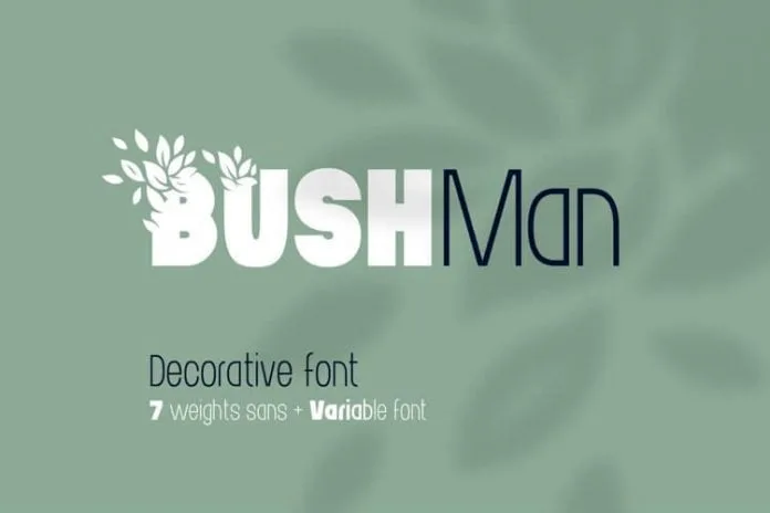 Bushman Font Set