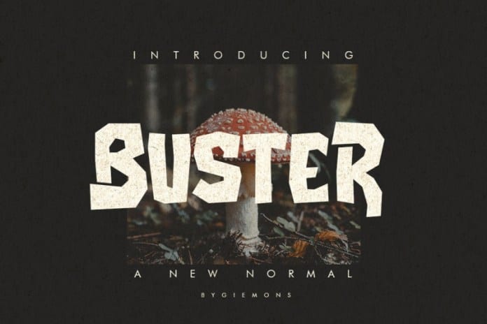 Buster Typeface Font