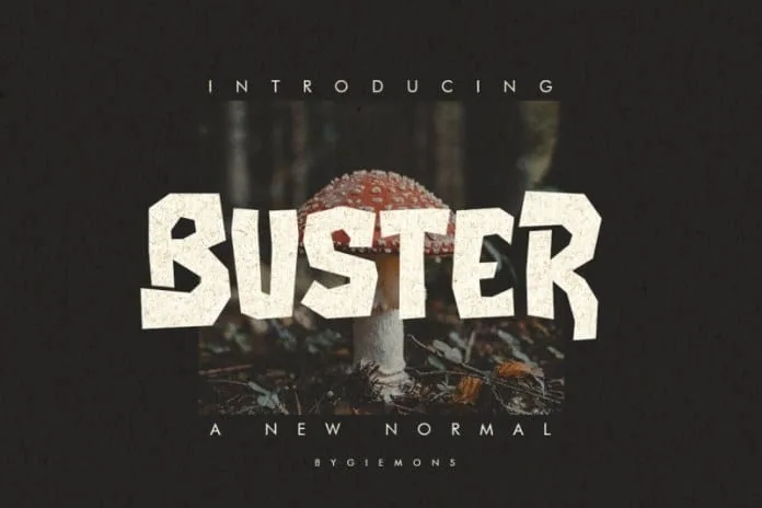 Buster Typeface Font