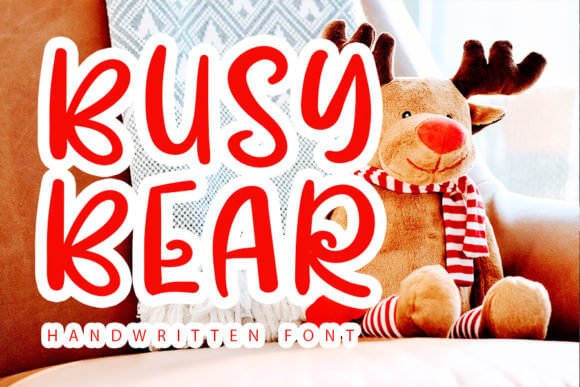 Busy Bear Font