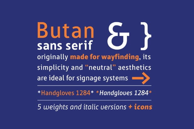 Butan family Font