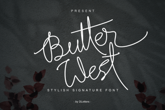Butter West Font
