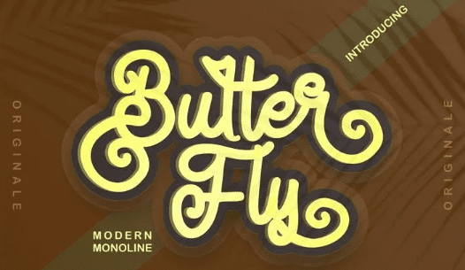Butter Fly Modern Monoline