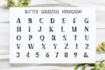 Butter Sandwich Font