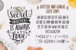 Butter and Garlic Font