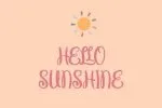 Butterfly Fun Handwritten Font