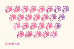 Butterfly Monogram Font