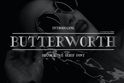 Butterworth Font