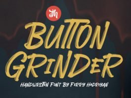 Button Grinder Font