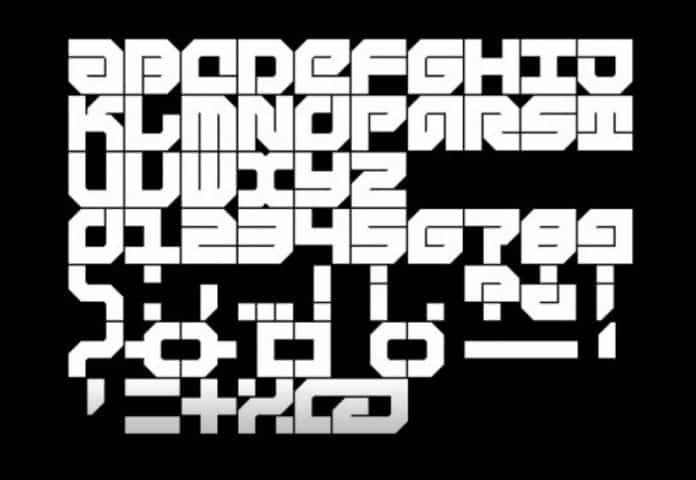 Bw JS1 modular typeface Font