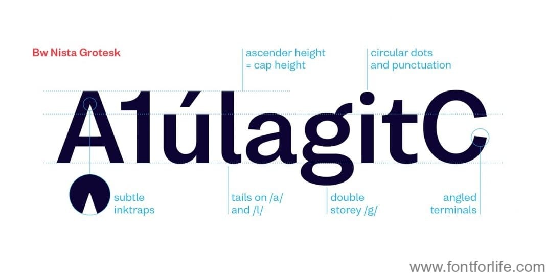 Bw Nista Font Family