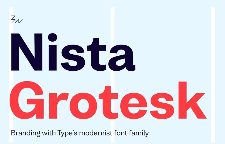 Bw Nista Grotesk font family Free Download