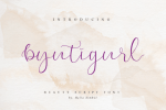 Byutigurl Font