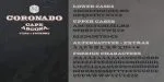 CA Coronado Font
