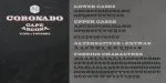 CA Coronado Font