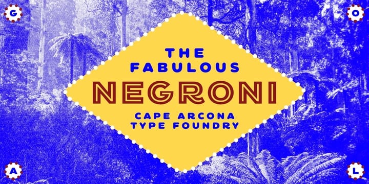 CA Negroni Font