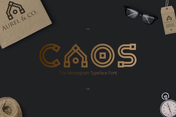 CAOS The Logo Typeface Font