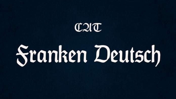 CAT FrankenDeutsch Font