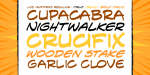 Los Vampiros Font