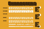 Extra Giant Family 5 Styles Font