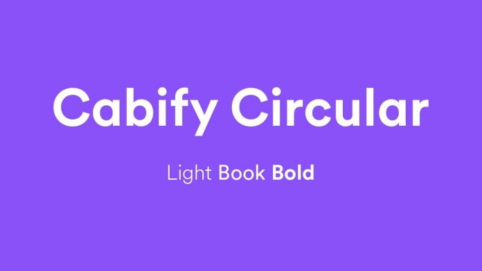Cabify Circular Font