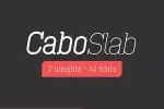 Cabo Rounded and Slab - Font Duo